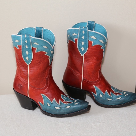 Discontinued! ARIAT Juanita Western Cowboy Boots EUC - Picture 5 of 10